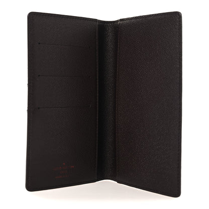 Louis Vuitton Damier Ebene Checkbook Cover Wallet 5 of 6