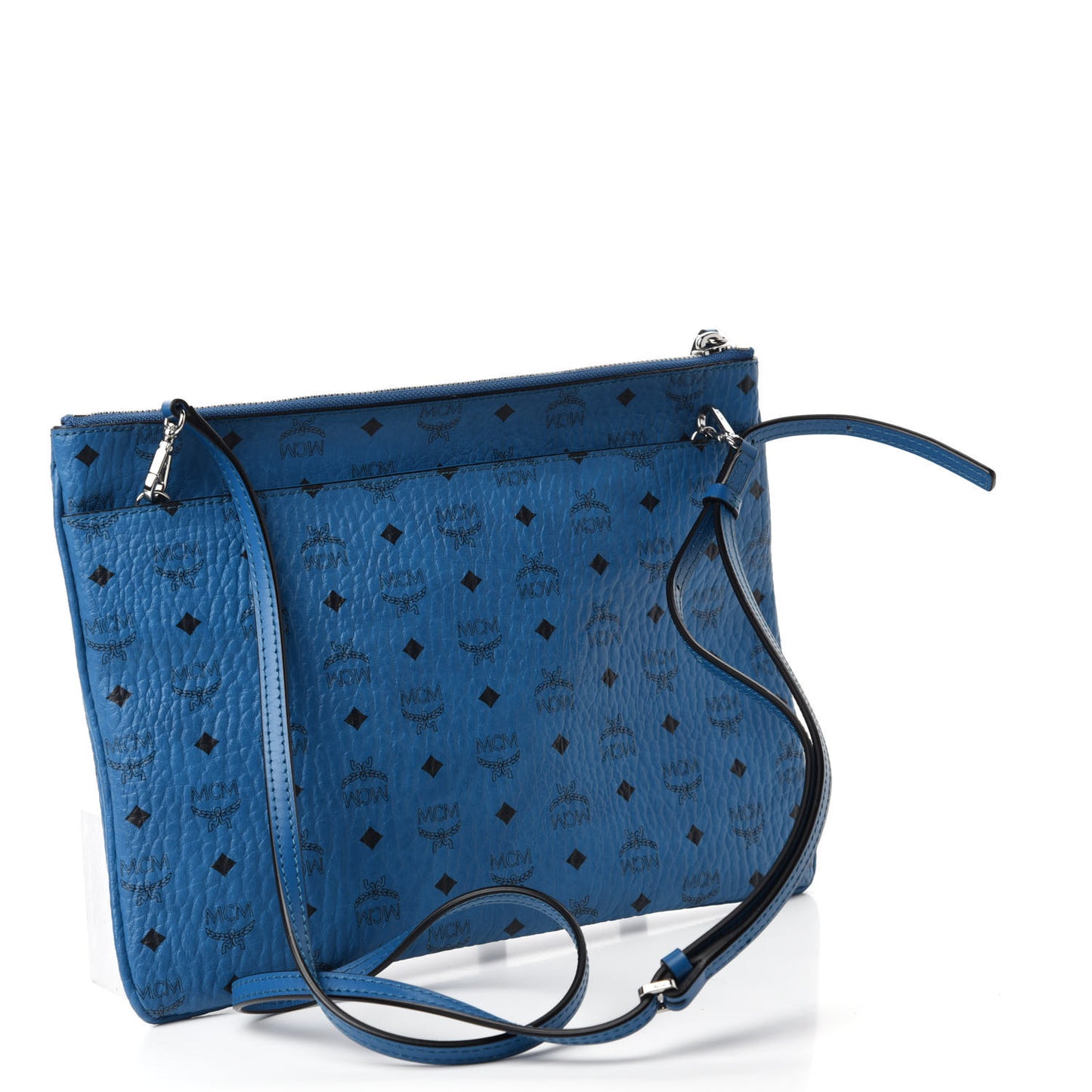 Visetos Medium Crossbody Pouch Blue