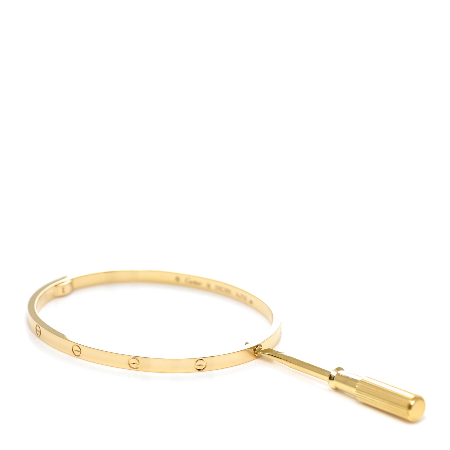 18K Yellow Gold Small LOVE Bracelet 18