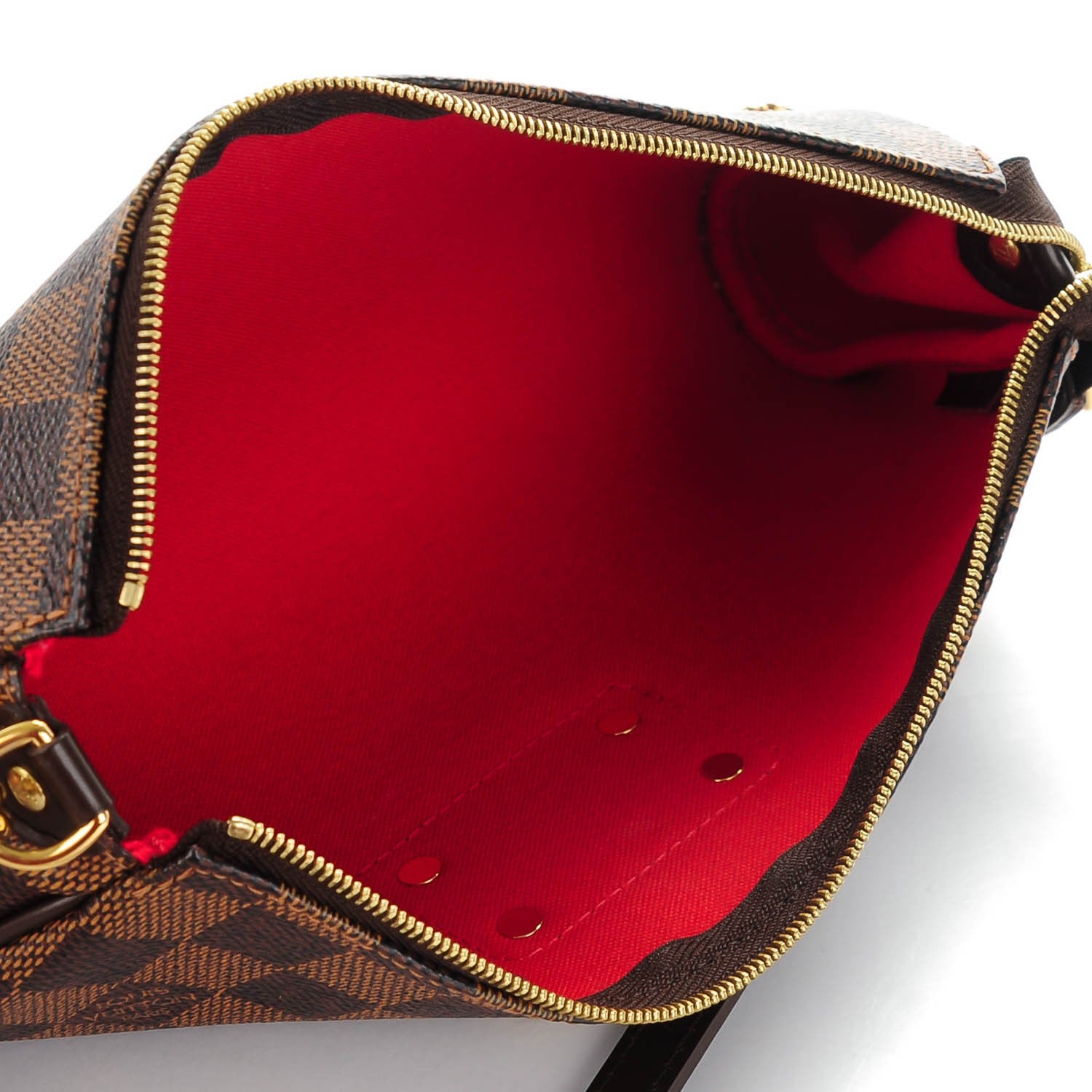 Louis Vuitton Damier Ebene Eva Clutch 6 of 7