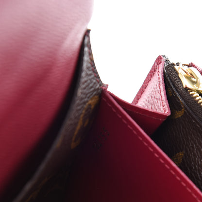 Louis Vuitton Monogram Emilie Wallet Fuchsia 7 of 13