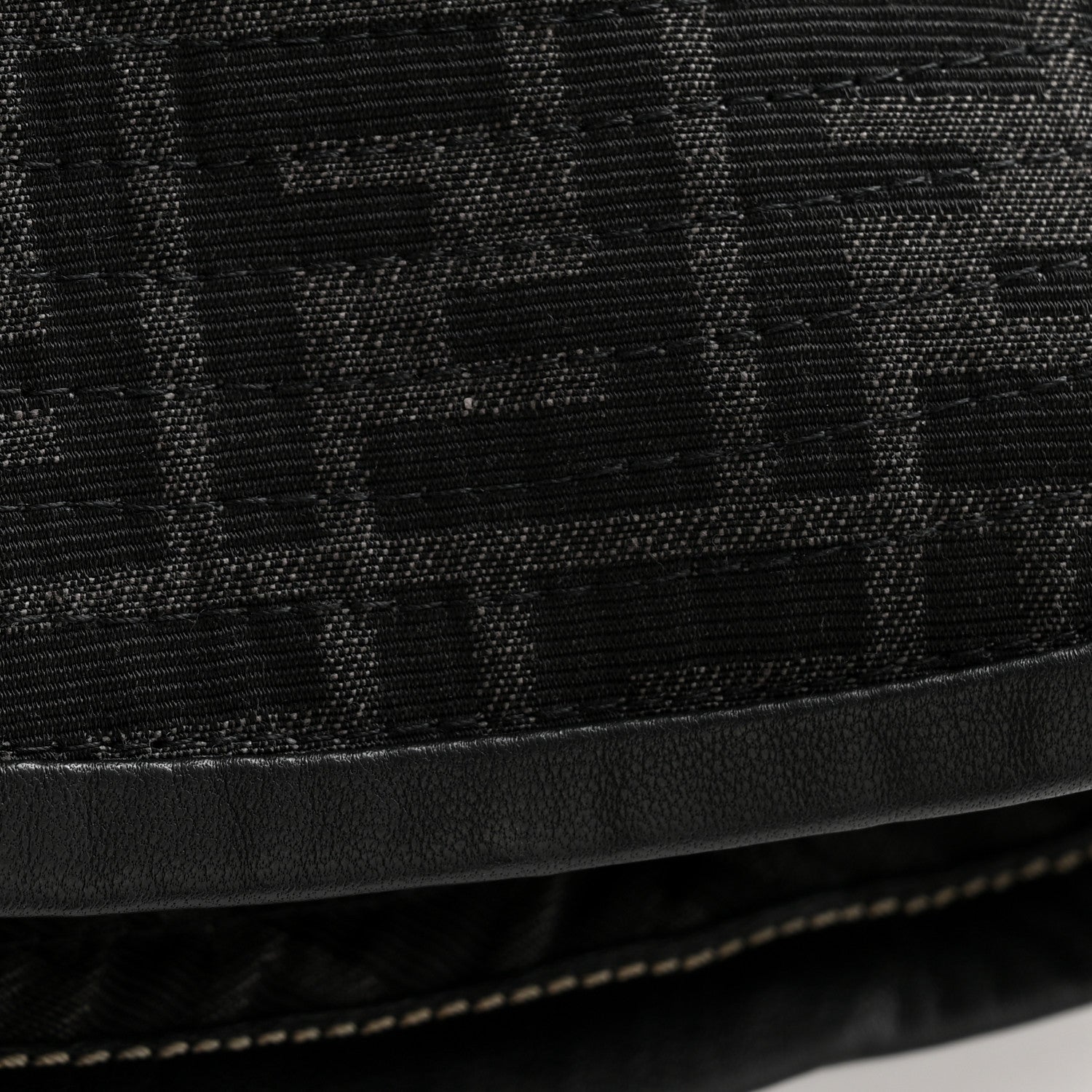Fendi Fabric Jacquard FF Bucket Hat L Black 10 of 17