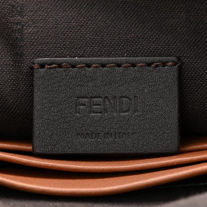 Fendi Vitello Grace Matte Duo Baguette Camel 7 of 12