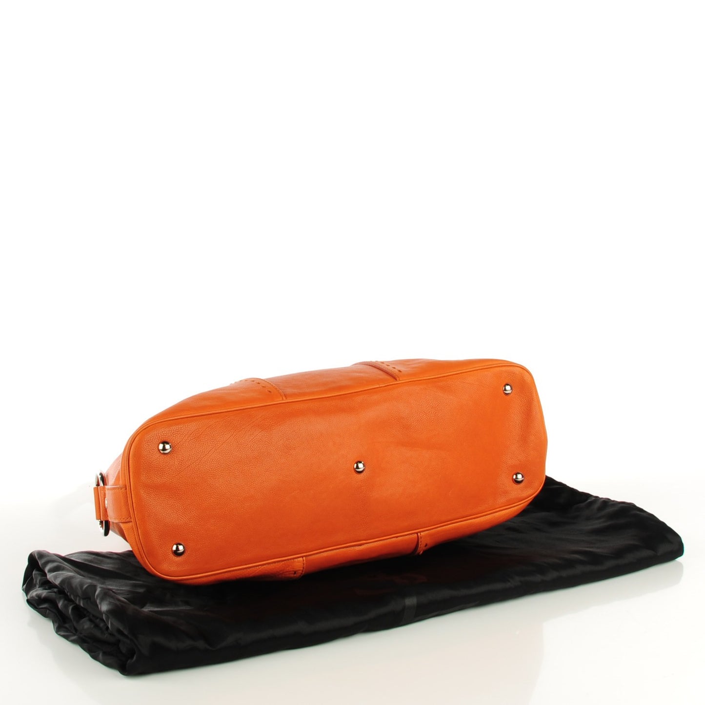 Calfskin Large Muse Orange