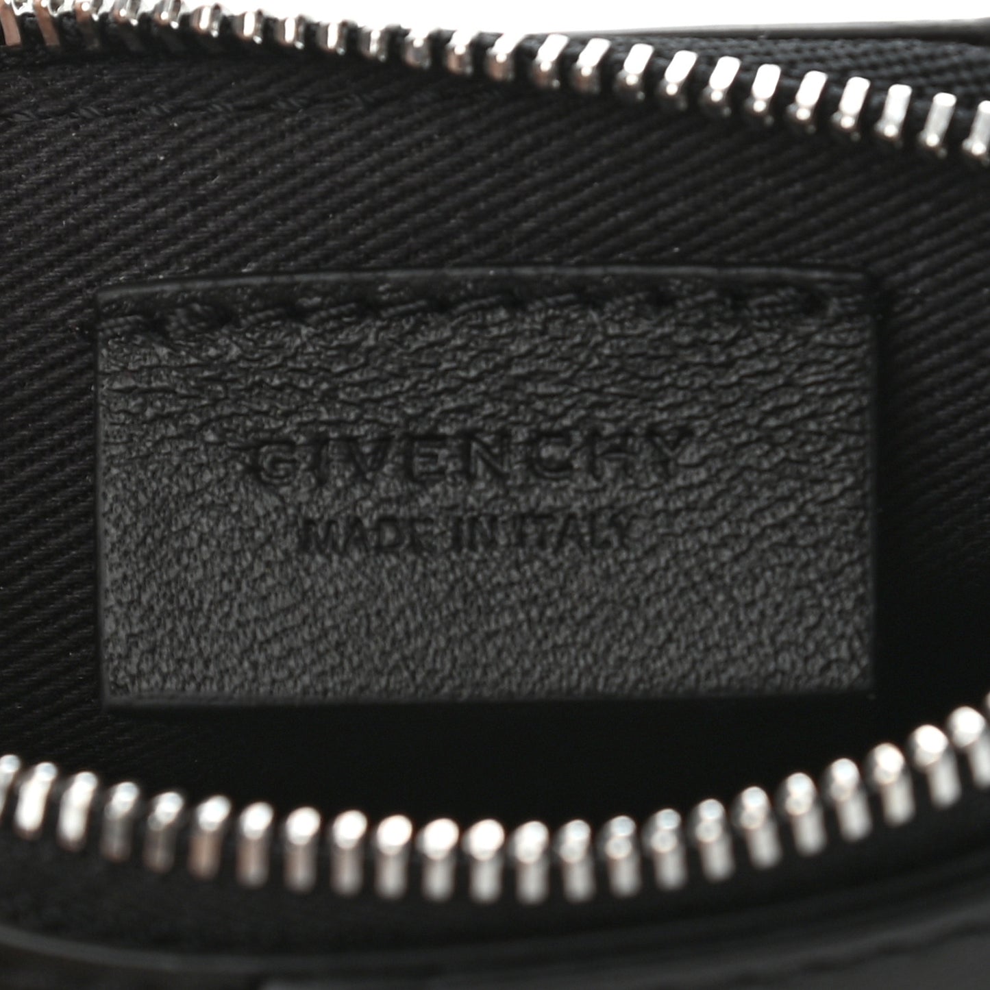 Lambskin Baby Antigona with Chain Black