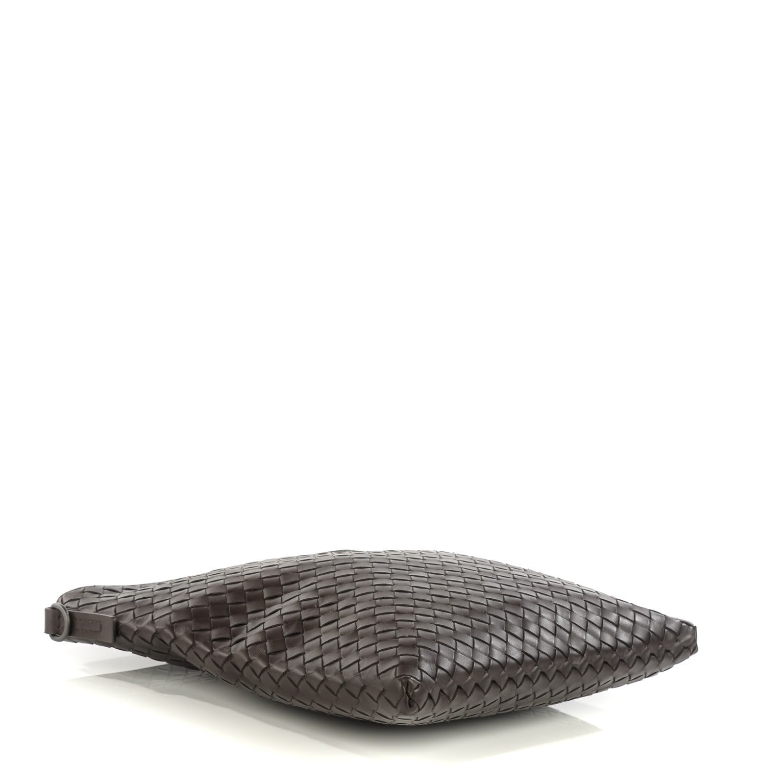 Bottega Veneta Calfskin Intrecciato VN Small Messenger Bag Ebano 4 of 9