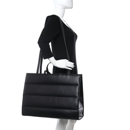 Telfar Nylon Large Puff Shopping Bag Black 2 of 10