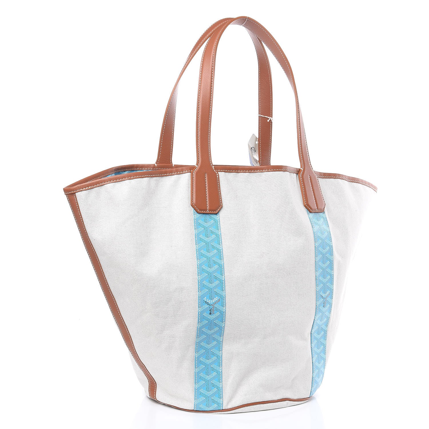 Goyard Goyardine Reversible Belharra Light Blue 4 of 11