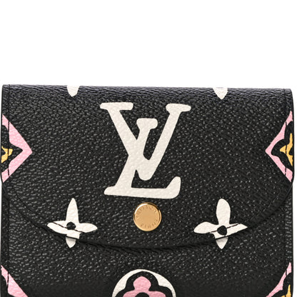 Louis Vuitton Monogram Giant Wild At Heart Rosalie Coin Purse Black 7 of 9