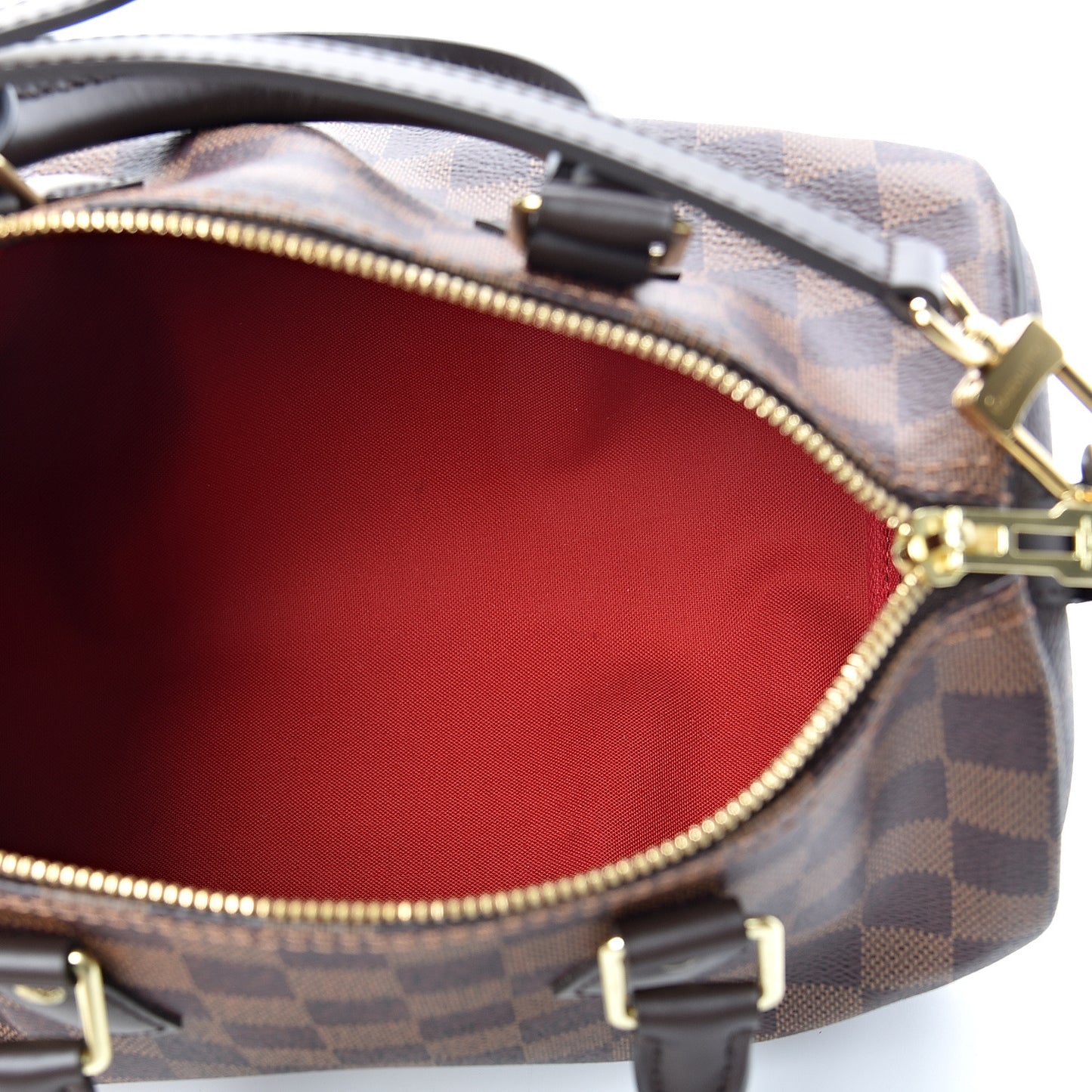 Damier Ebene Speedy Bandouliere 25