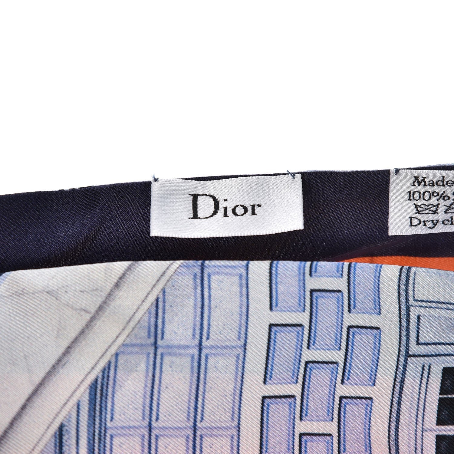 Christian Dior Silk ABCDior M Mitzah Scarf 3 of 9