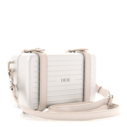Christian Dior X RIMOWA Aluminum Personal Clutch On Strap Silver 3 of 14