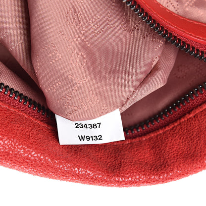 Stella McCartney Shaggy Deer Falabella Fold Over Tote Flame 7 of 11