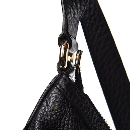 Gucci Pebbled Calfskin Medium Soho Hobo Black 9 of 13