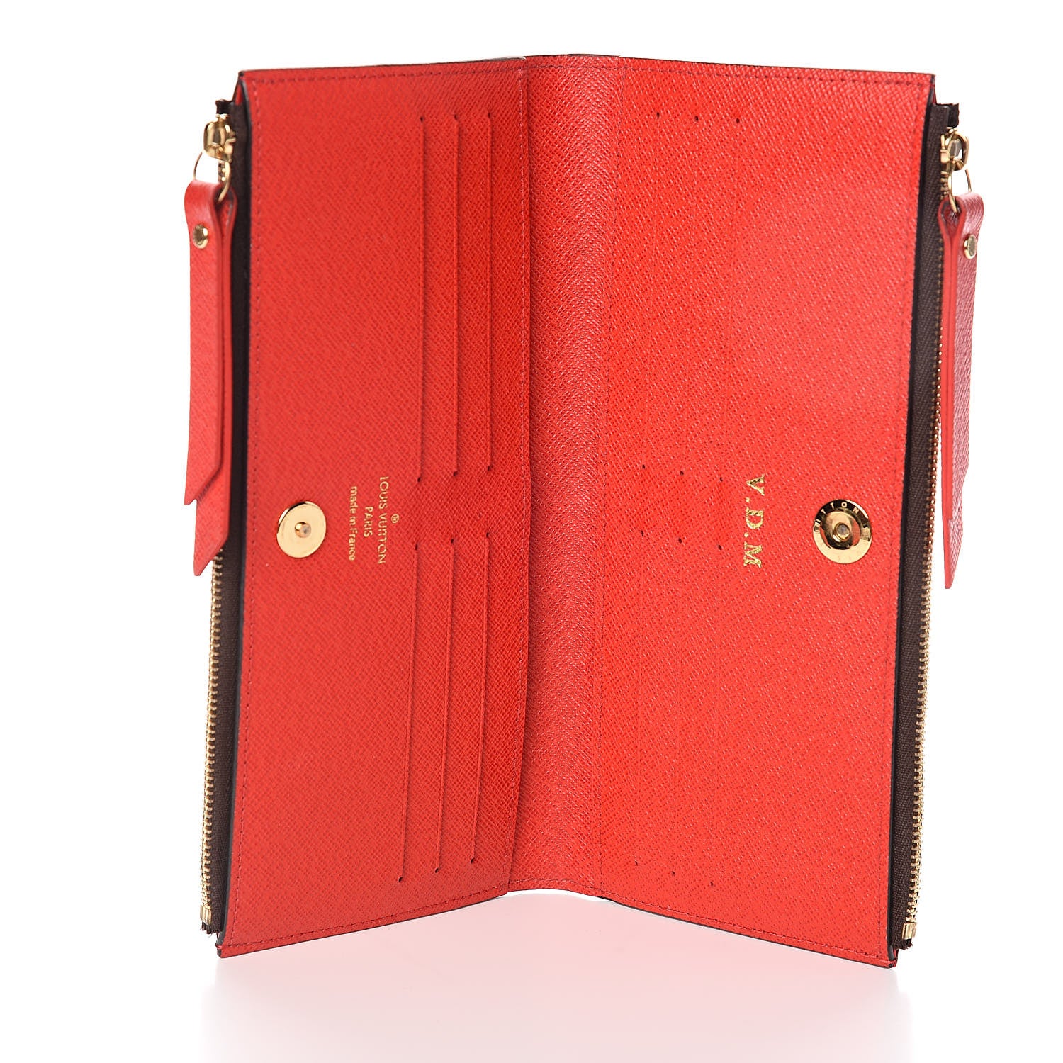 Louis Vuitton Monogram Adele Wallet Coquelicot 5 of 8