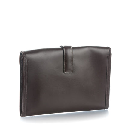 Hermes Box Jige PM Clutch Chocolate 3 of 7