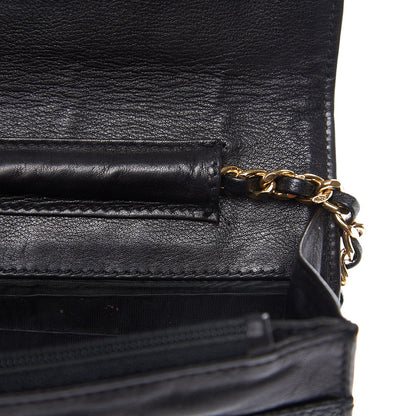 Chanel Caviar Timeless CC Wallet On Chain WOC Black 8 of 10