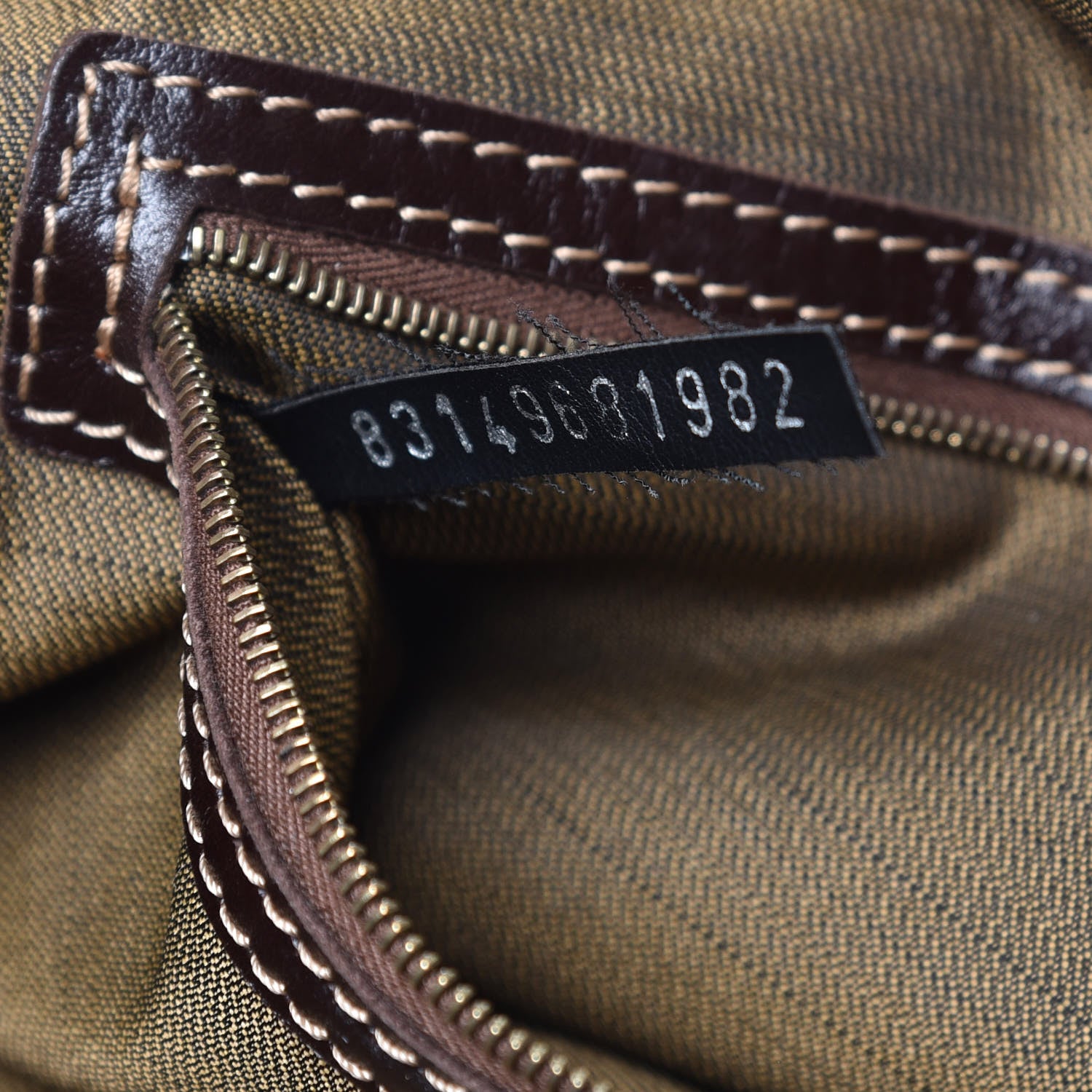 Fendi Zucca Tote Tobacco 7 of 15