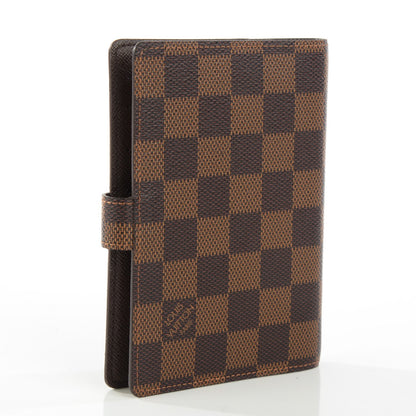 Louis Vuitton Damier Ebene Small Ring Agenda Cover 3 of 8