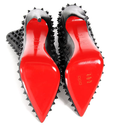 Christian Louboutin Kid Snakilta 120 Booties 37.5 Black 11 of 14