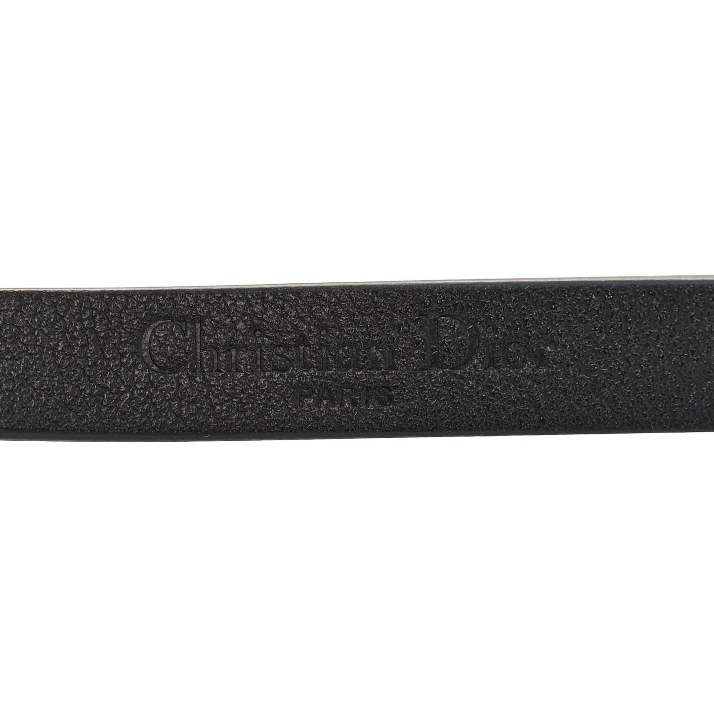 CHRISTIAN DIOR Calfskin Star J'Adior Double Bracelet Black