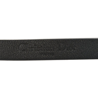 Christian Dior CHRISTIAN DIOR Calfskin Star J'Adior Double Bracelet Black 4 of 4