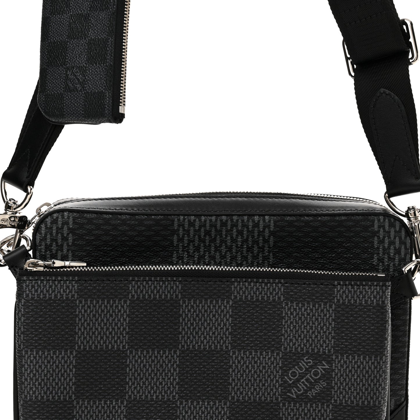 Damier Graphite 3D Trio Messenger