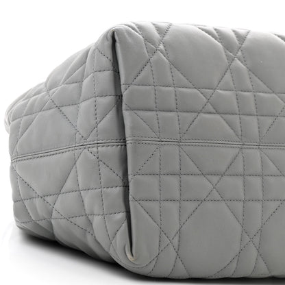 Christian Dior Calfskin Macrocannage Medium Toujours Grey 11 of 14