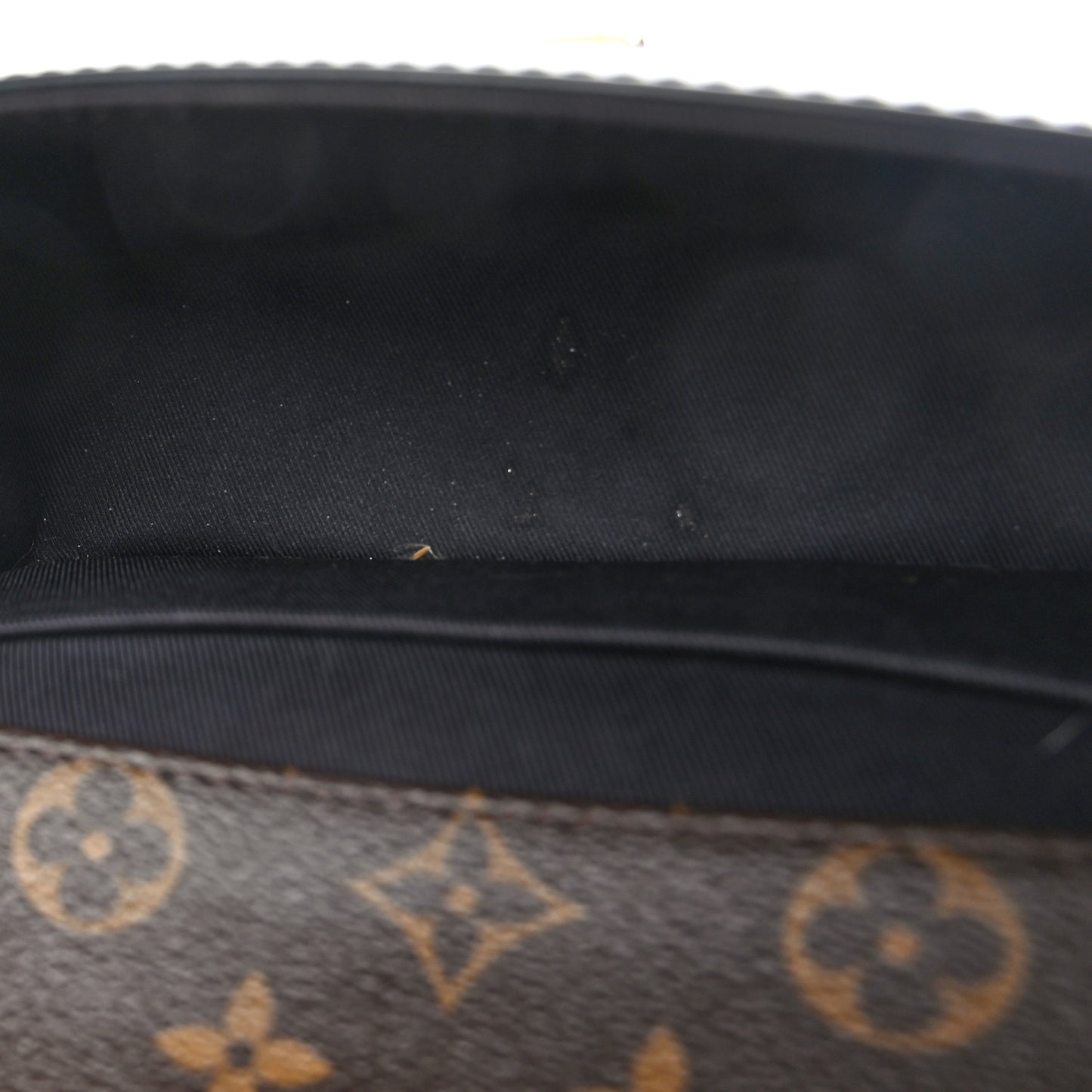 Patent Calfskin Monogram Cherrywood BB Black