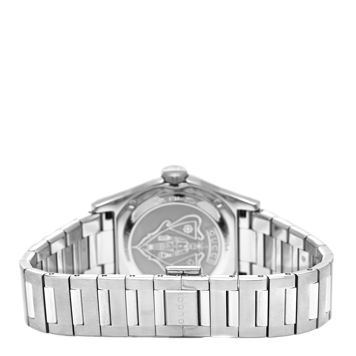 Gucci Stainless Steel Diamond Mother of Pearl 36mm Pantheon Quartz Watch 3 of 4