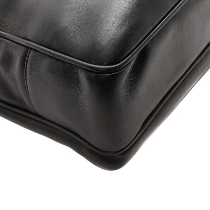 Chanel Lambskin Flap Shoulder Bag Black 9 of 10