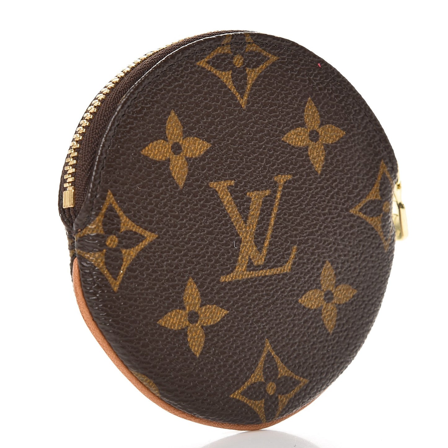 Monogram Round Coin Purse