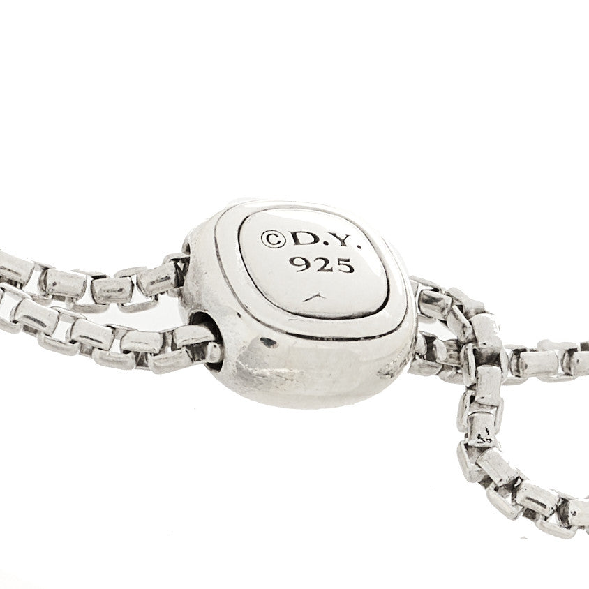 Sterling Silver Diamond Starburst Bracelet