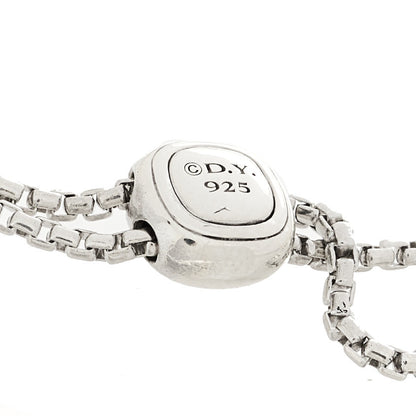 David Yurman Sterling Silver Diamond Starburst Bracelet 3 of 3