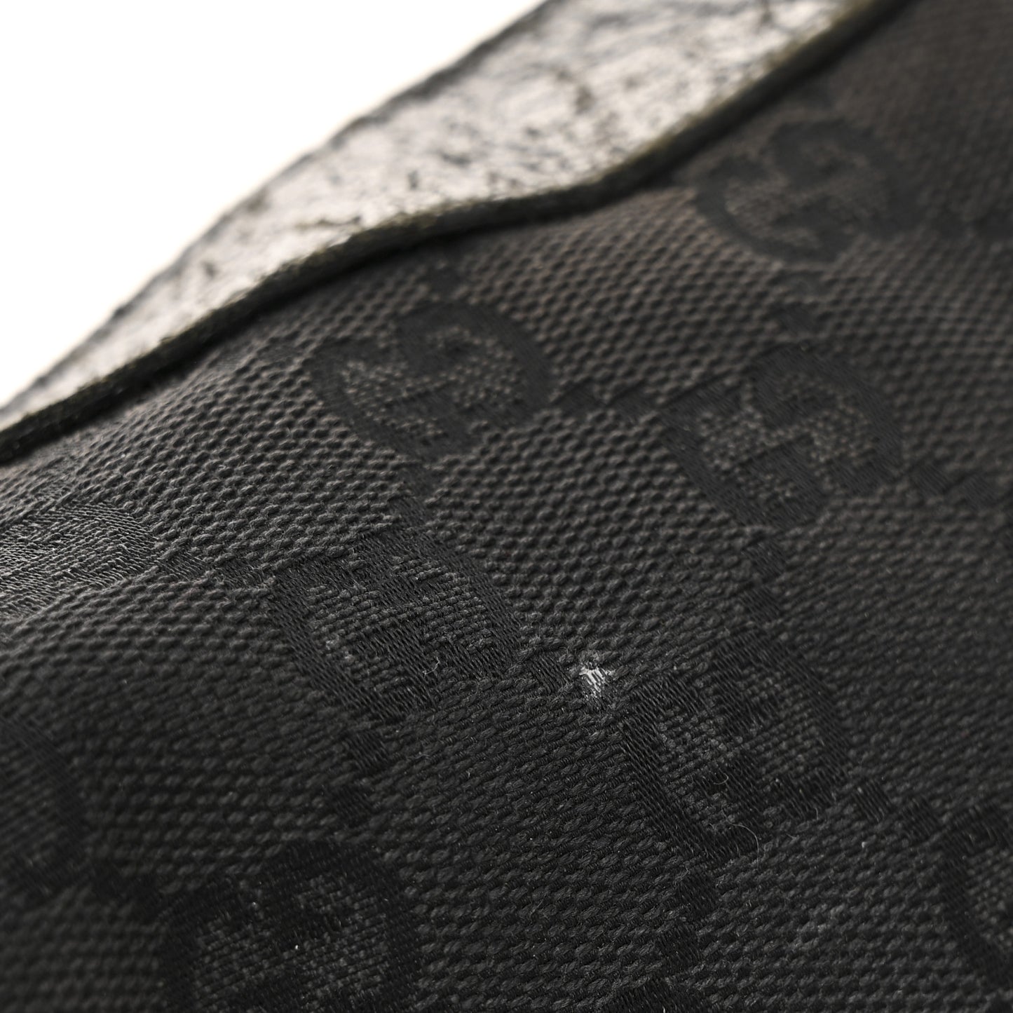 Monogram Medium Charmy Shoulder Bag Black