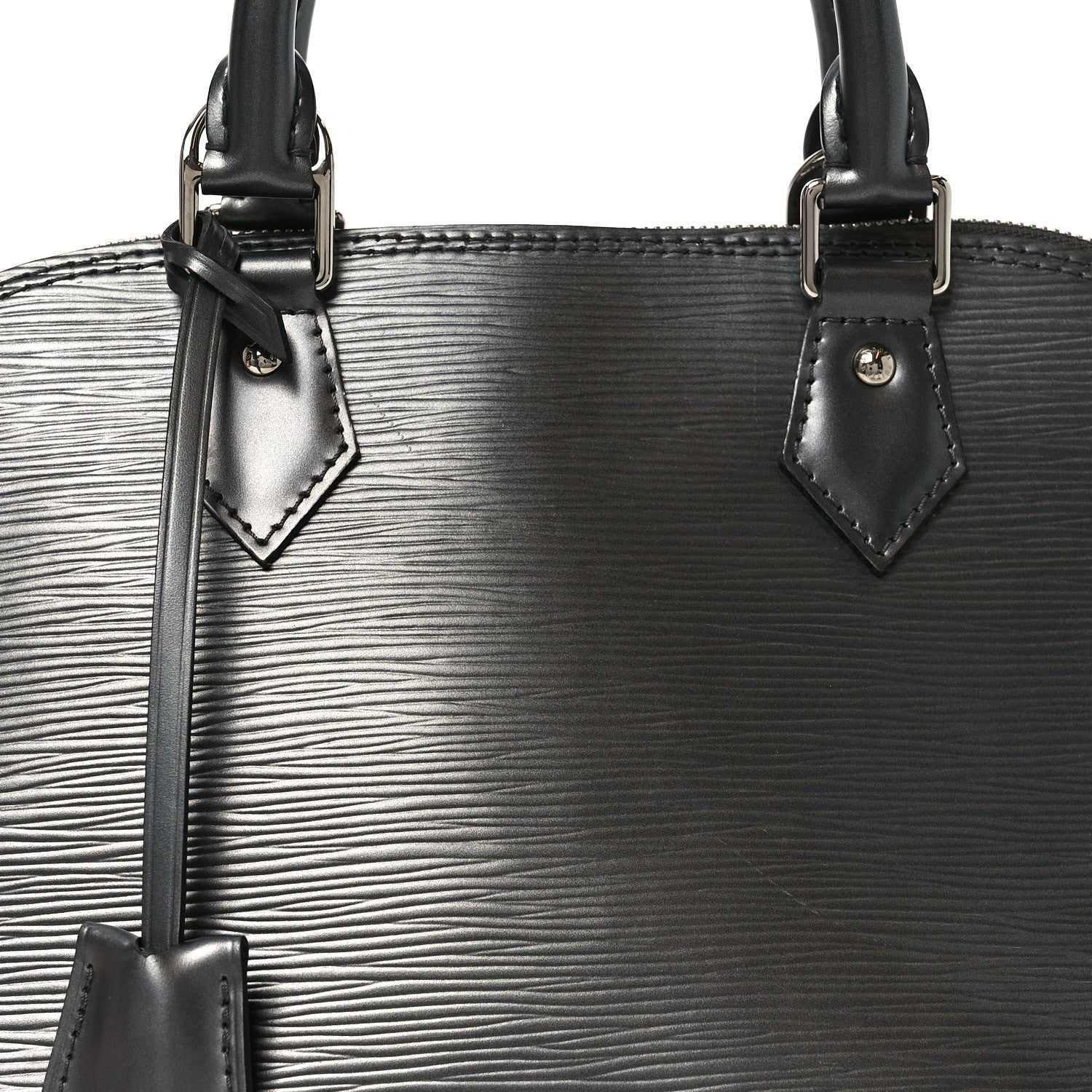 Louis Vuitton Metallic Epi Alma PM Black Silver 6 of 8