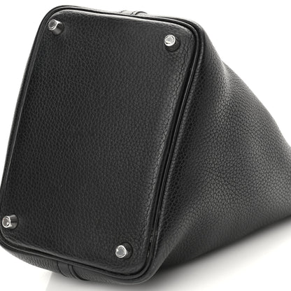 Hermes Taurillon Clemence Picotin Lock 18 PM Black 10 of 11