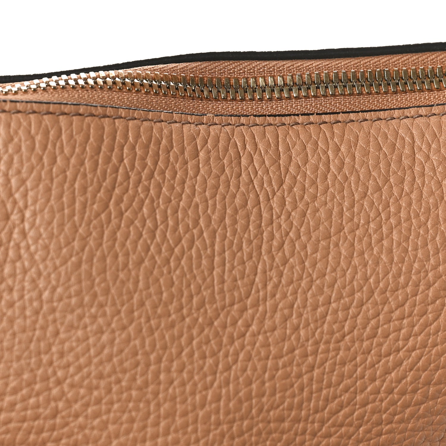 Gucci Pebbled Calfskin Large Soho Hobo Camelia 11 of 12