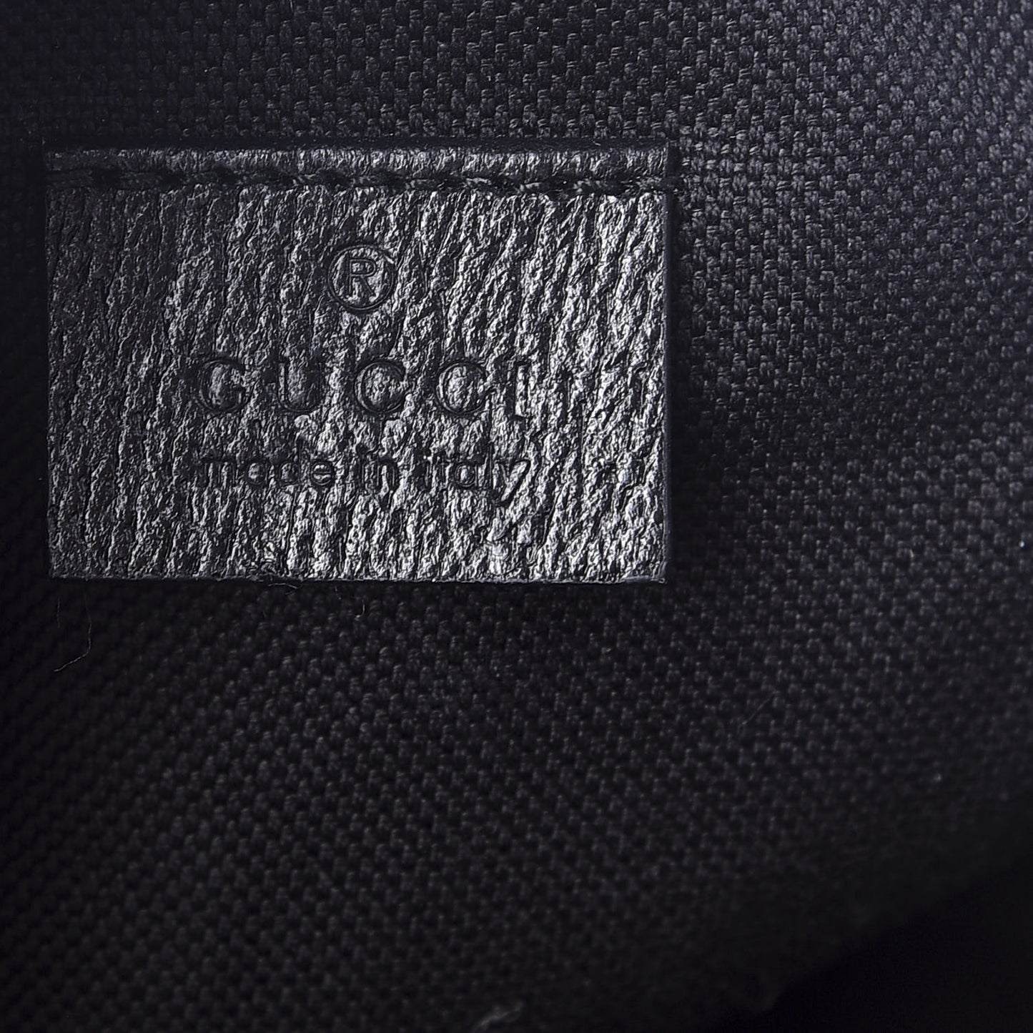 GG Supreme Monogram Psychedelic Messenger Bag Black