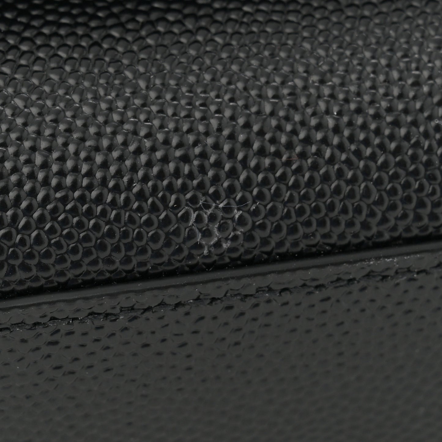 Grain De Poudre Medium Classic Monogram Kate Satchel Black