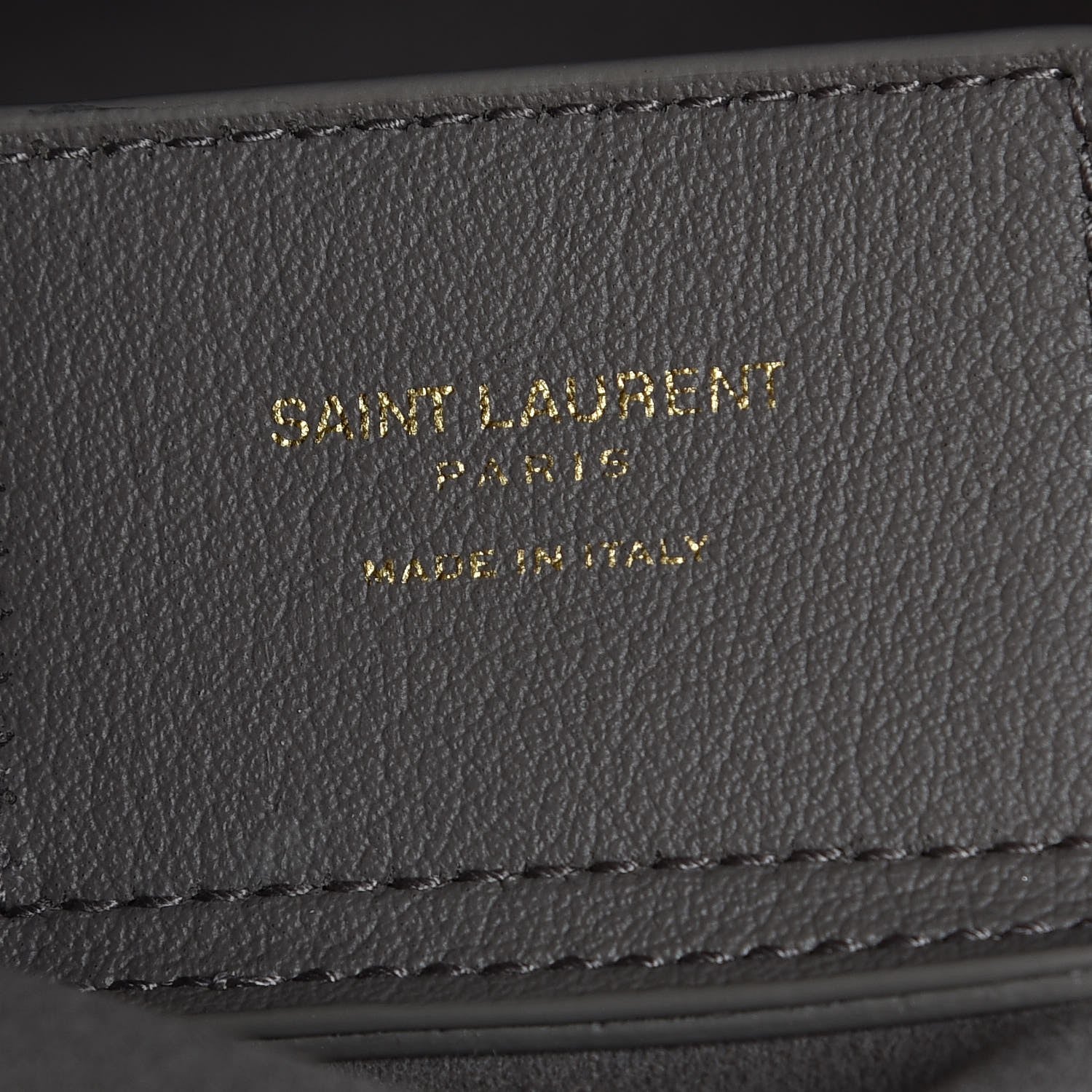 Saint Laurent Calfskin Toy Shopping Tote Light Grey 7 of 8