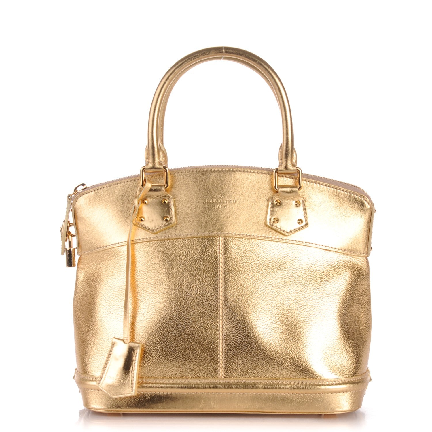Louis Vuitton Suhali Lockit MM Gold 1 of 8