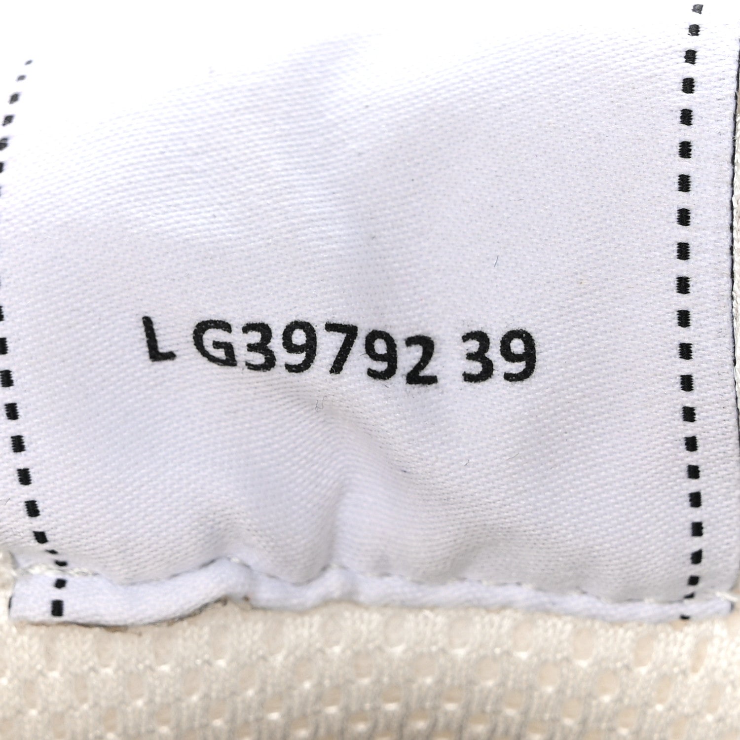 Chanel Fabric Laminated Calfskin Stretch CC Womens Sneakers 38 White Gold Silver 8 of 9
