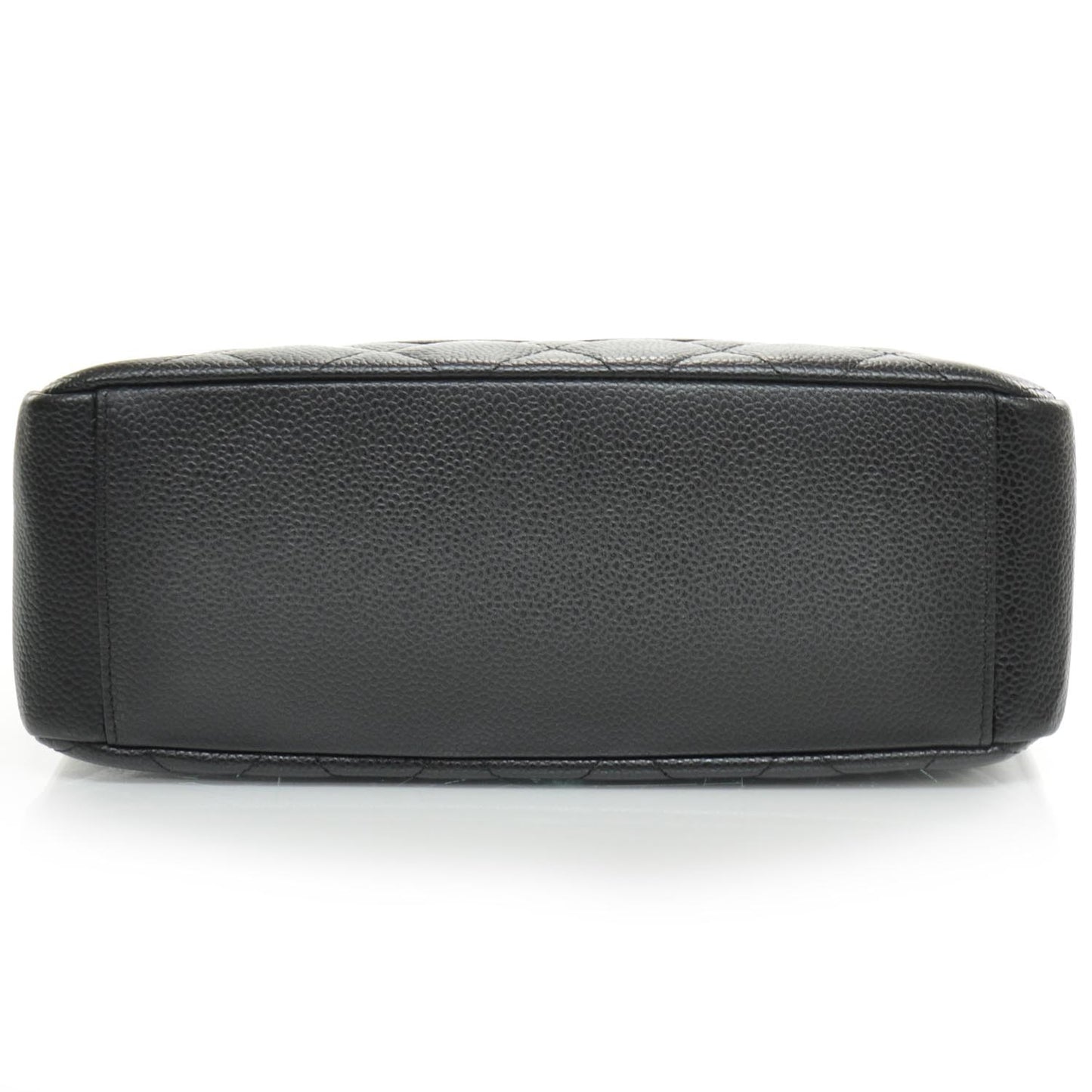 Caviar Petit Shopping Tote PST Black SHW