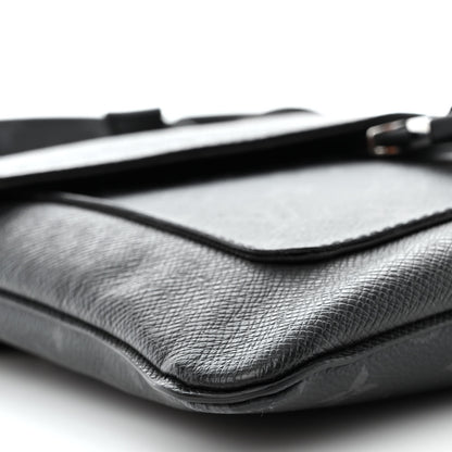 Louis Vuitton Taigarama Outdoor Flap Messenger Black 9 of 11