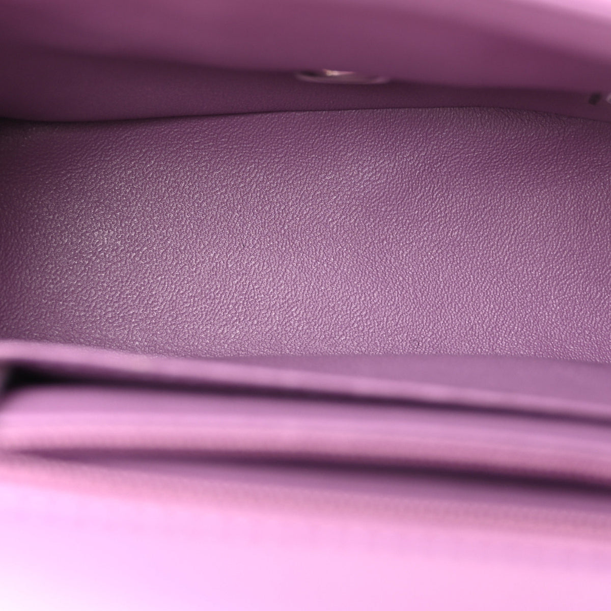 Chanel Lambskin Quilted Mini Square Flap Purple 5 of 12