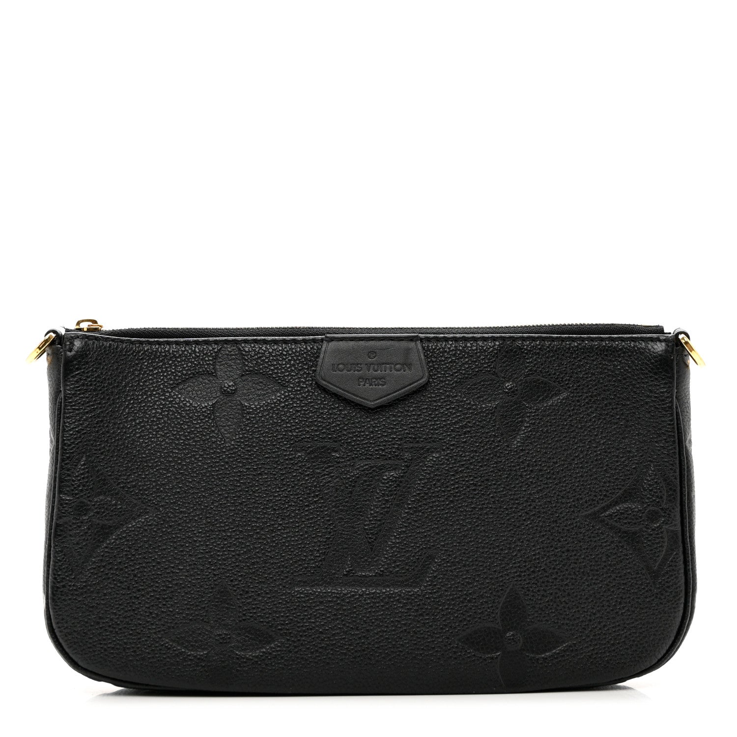 Louis Vuitton Empreinte Monogram Giant Multi Pochette Accessories Large Pochette Black 1 of 5