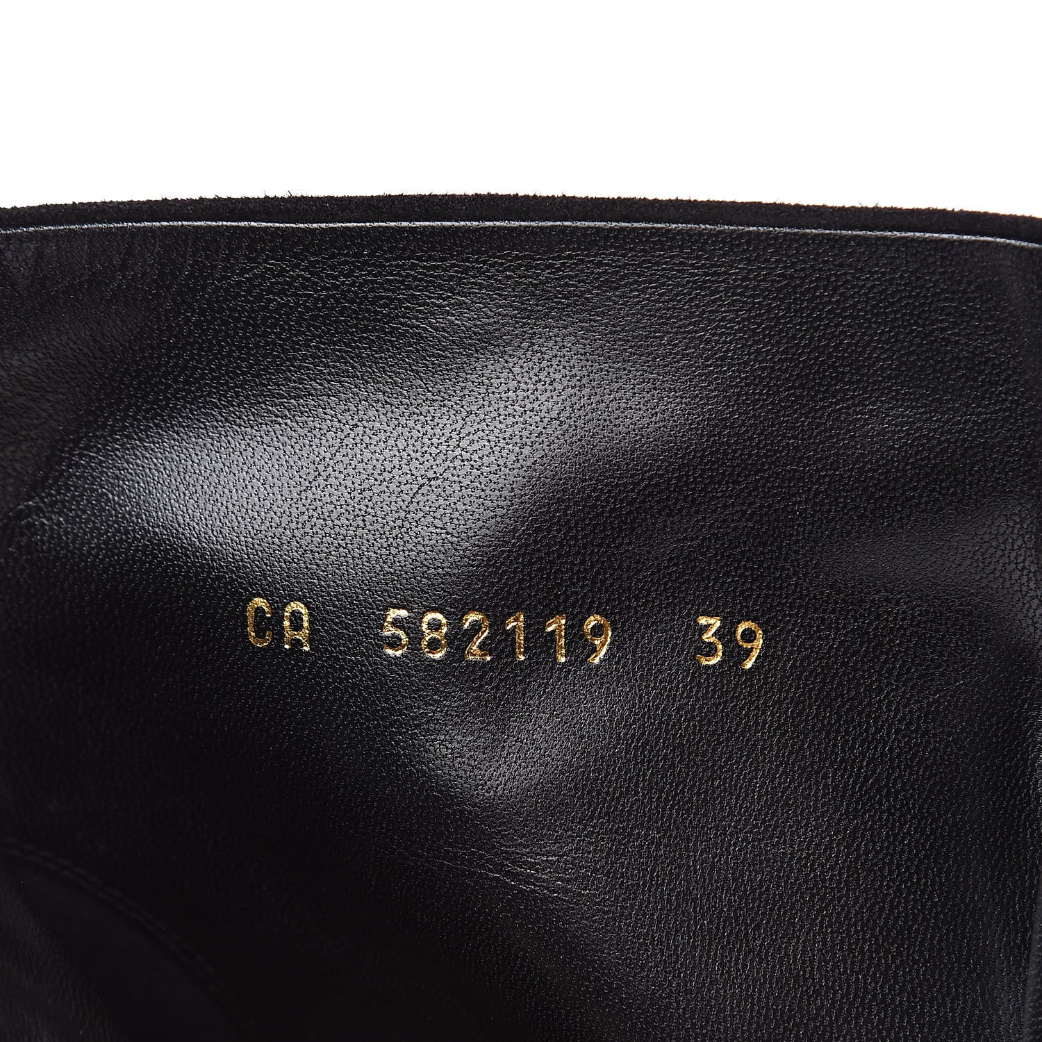 Saint Laurent Suede Kiki Ankle 85 Zip Boot 39 Black 7 of 9