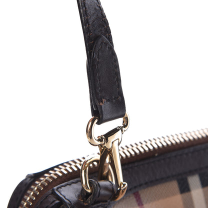 Burberry Haymarket Check Small Gladstone Chocolate 8 of 20
