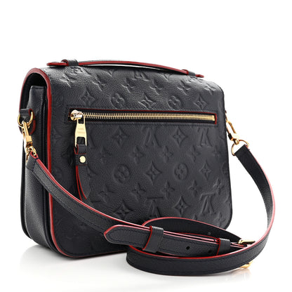 Louis Vuitton Empreinte Pochette Metis Marine Rouge 3 of 10